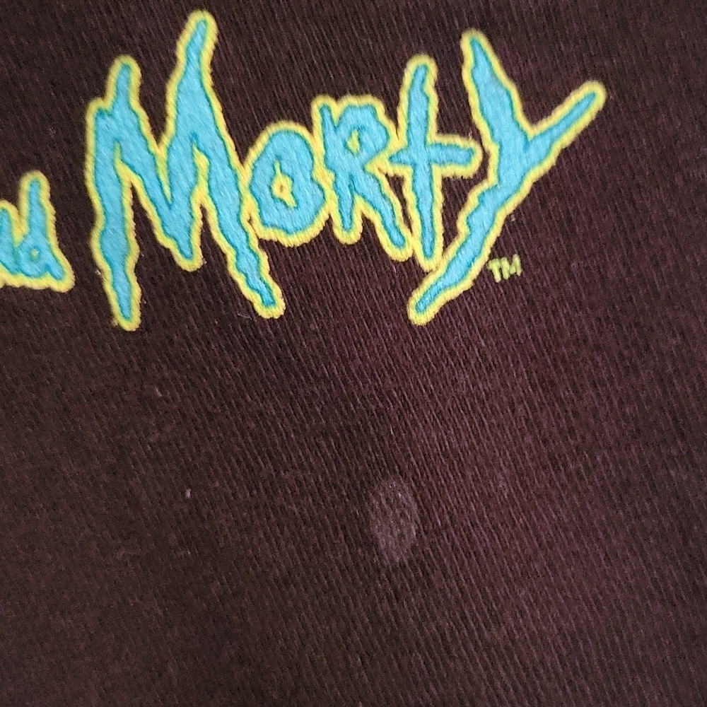Men's Adult Swim Rick & Morty Short Sleeved T-Shirt in Size: Medium - Picture 4 of 4